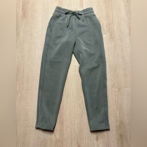 LULULEMON SOFT AMBITIONS HIGH-RISE JOGGER GREY SAGE SIZE 4